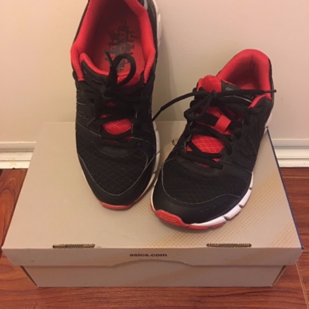 95% new Asics shoes